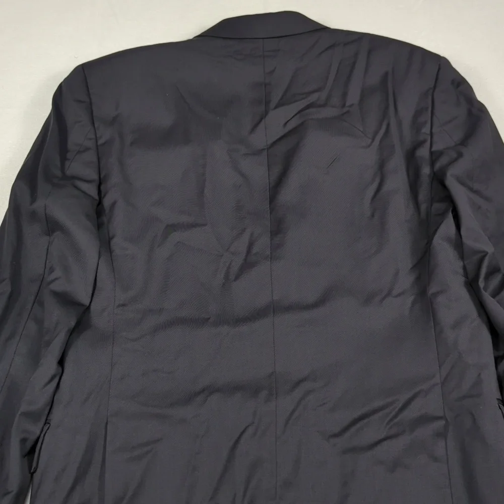John Varvatos‎ USA Notch Lapel 2-Button Mens Blazer Navy Blue Size 40R